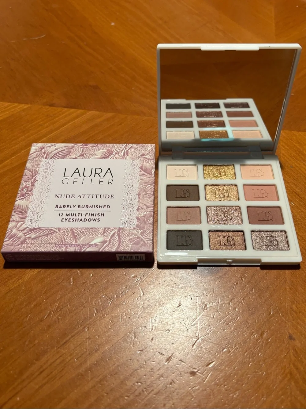 Laura Geller Nude Attitude Eyeshadow Palette - Barely Burnished
